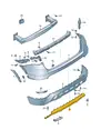 Product image of BLENDE Seat Trim Panel For Bumper 6F9807710C67E